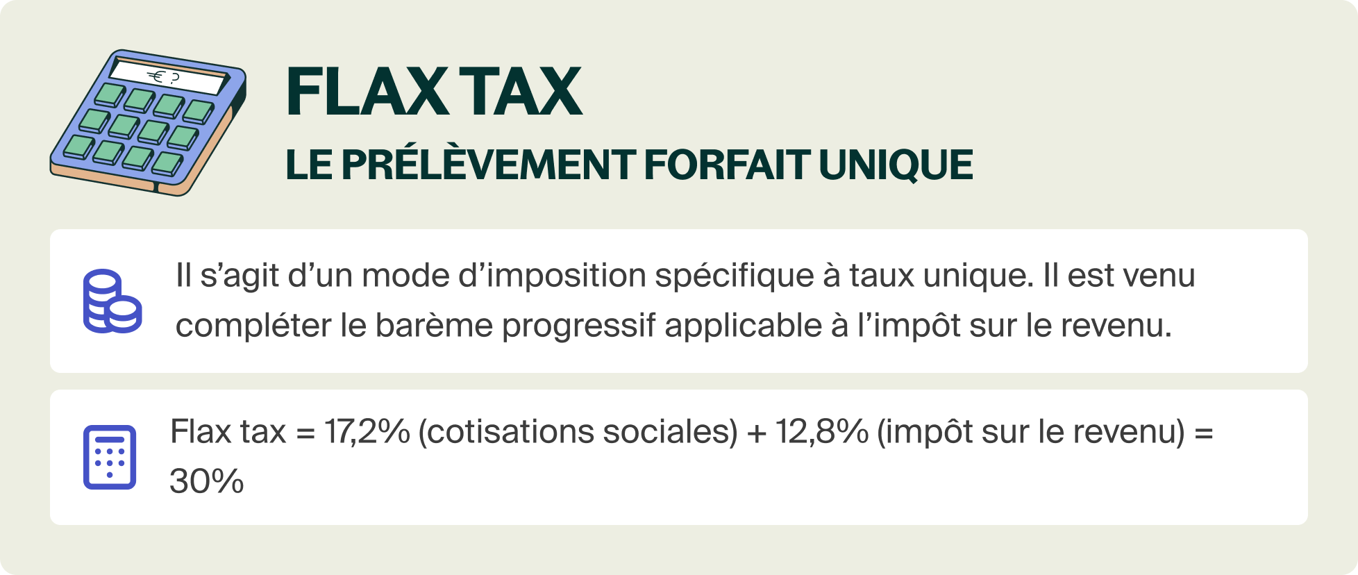 Flat tax mode d’emploi 2022